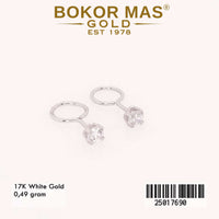 Anting Emas Toge Variasi Permata - 25017690 - 17K