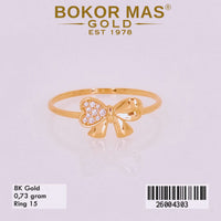 Cincin Variasi Pita Permata -  26004303 - 8K