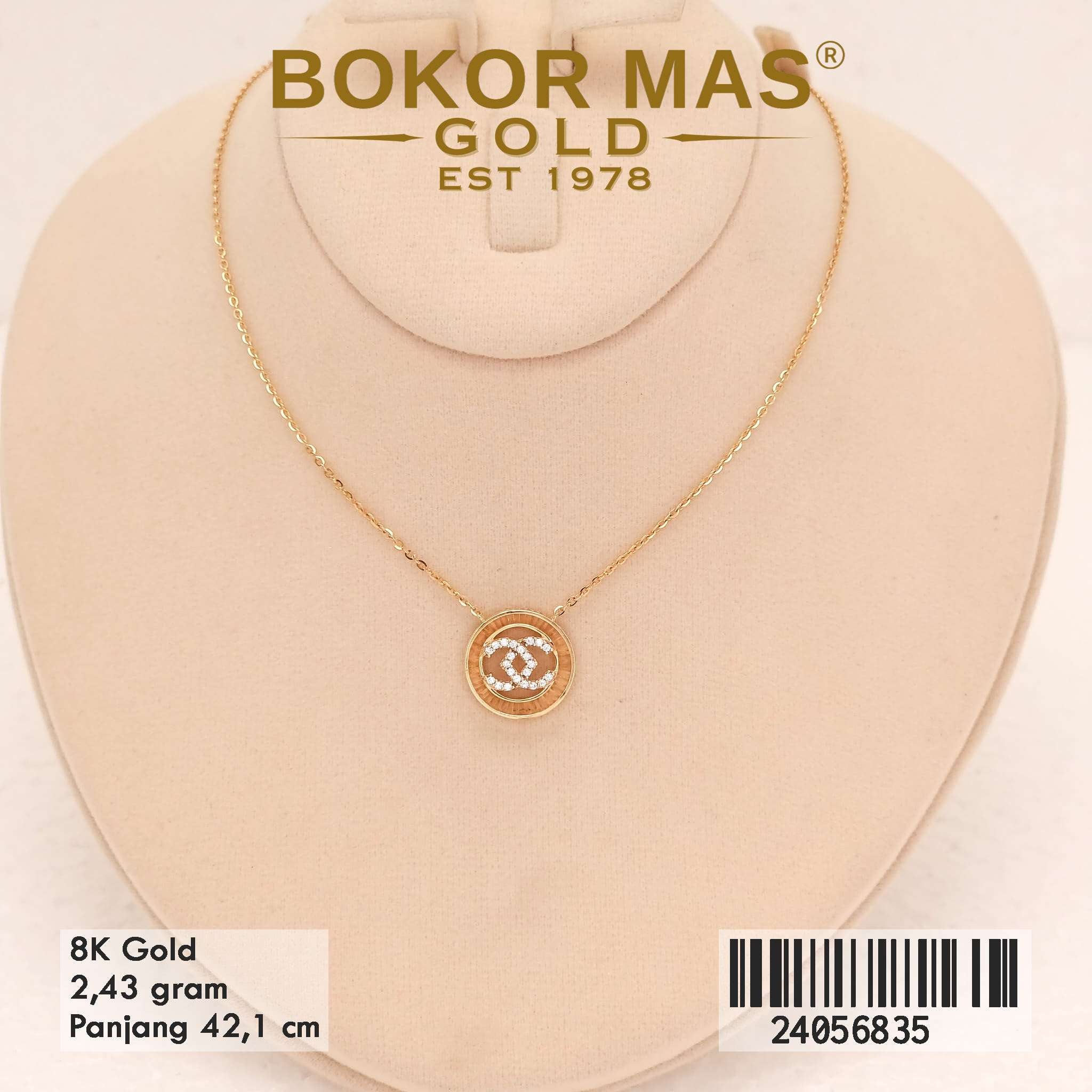 Kalung Siyem Variasi Permata CC - 24056835 - 8K