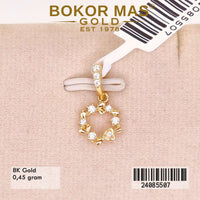 Liontin Emas Variasi Permata - 24085507 - 8K