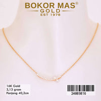 Kalung Emas  Siyem Variasi Stone - 24089816 - 16K