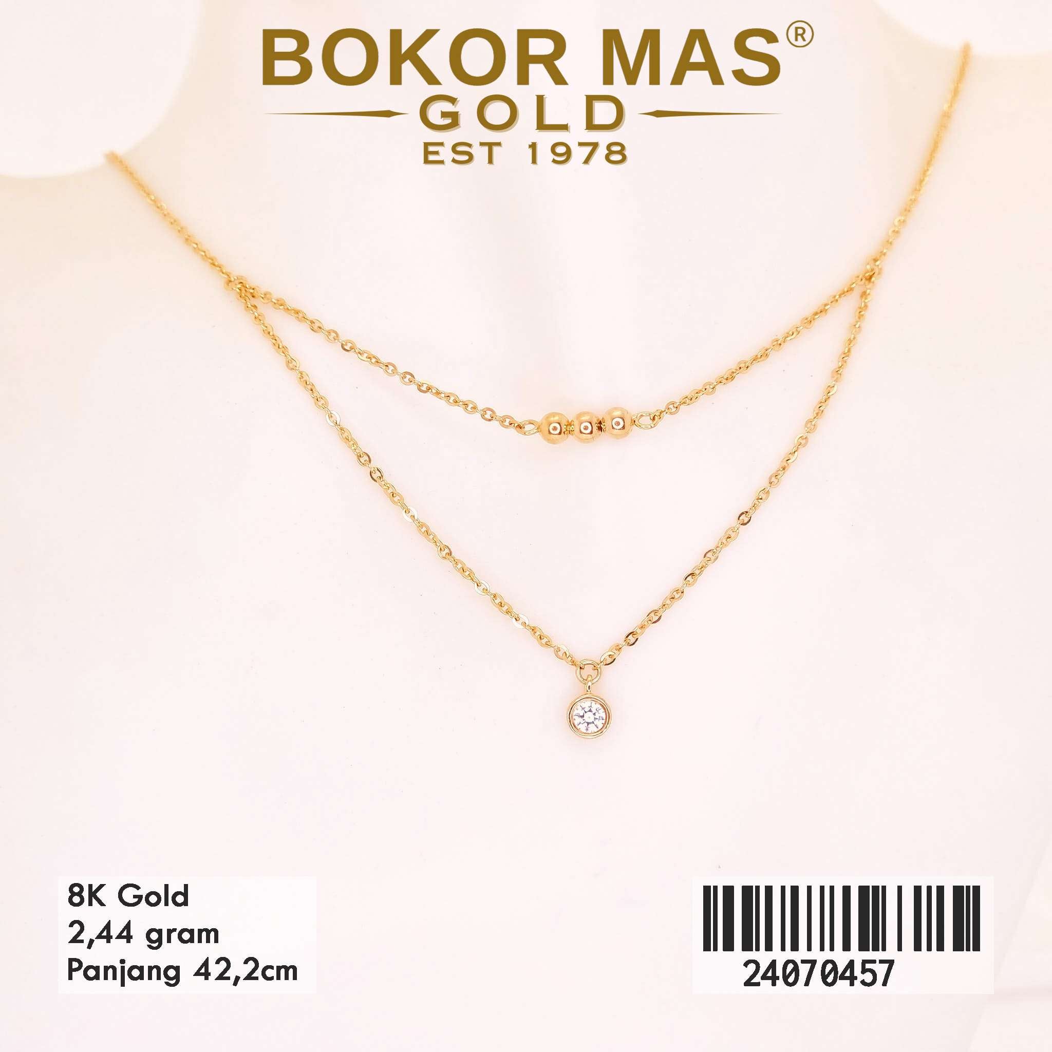 Kalung Layer Variasi Permata - 24070457 - 8K