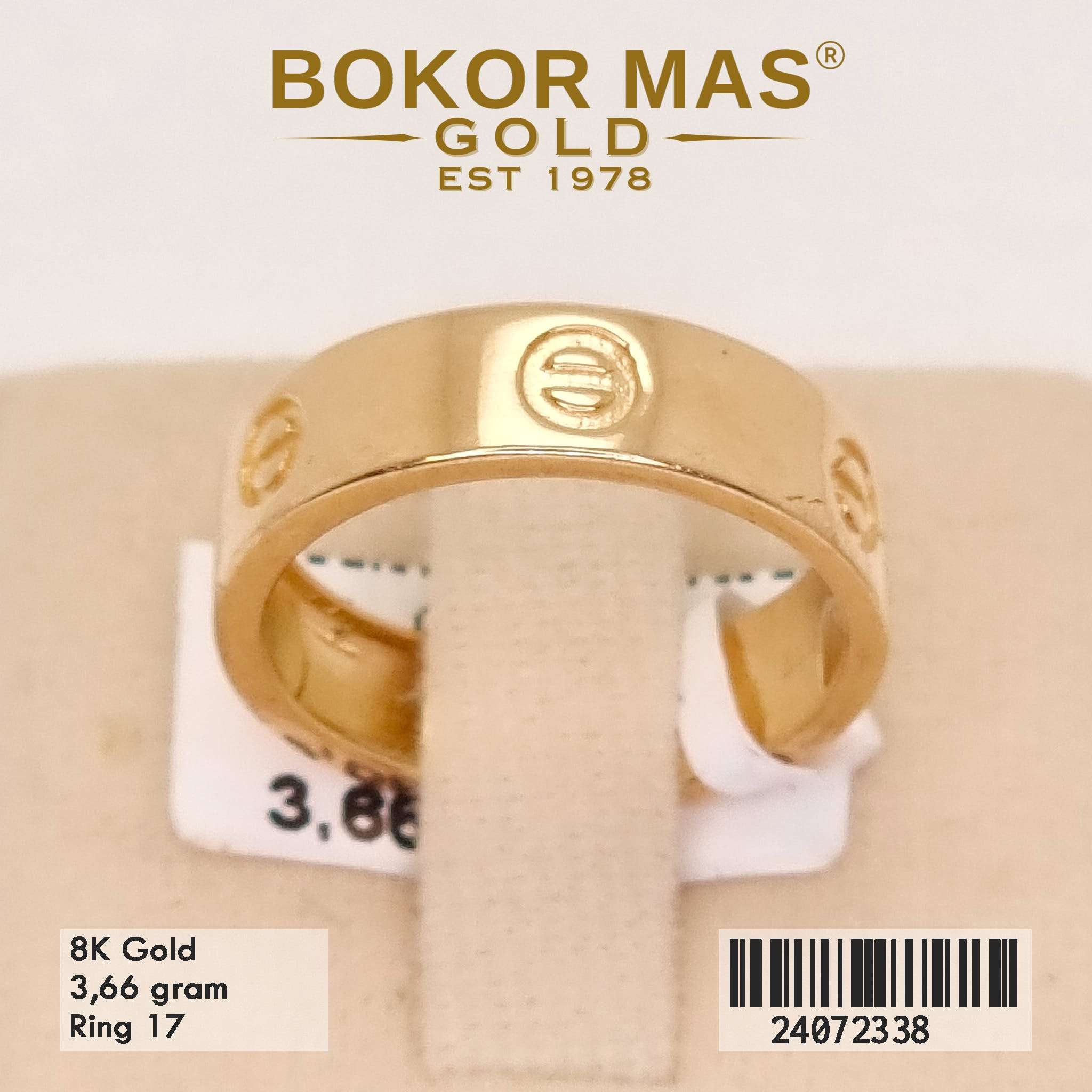 Cincin Variasi Tanpa Permata - 24072338 - 8K