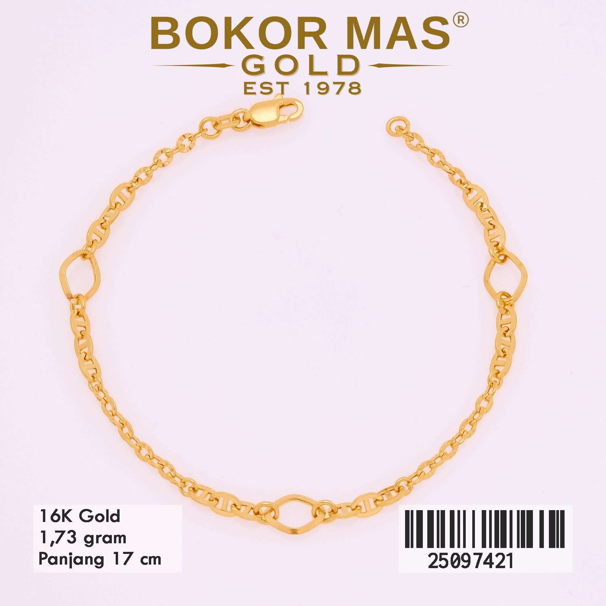  Gelang Rantai Variasi - 25097421 - 16K