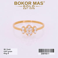 Cincin Variasi Permata - 25076511 - 8K