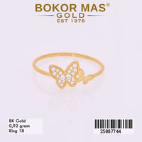 Cincin Variasi Kupu-kupu -  25087744 - 8K