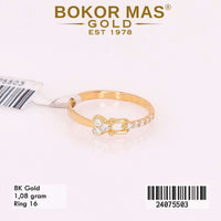 Cincin Emas Variasi Tiff Heart - 24075503 - 8K