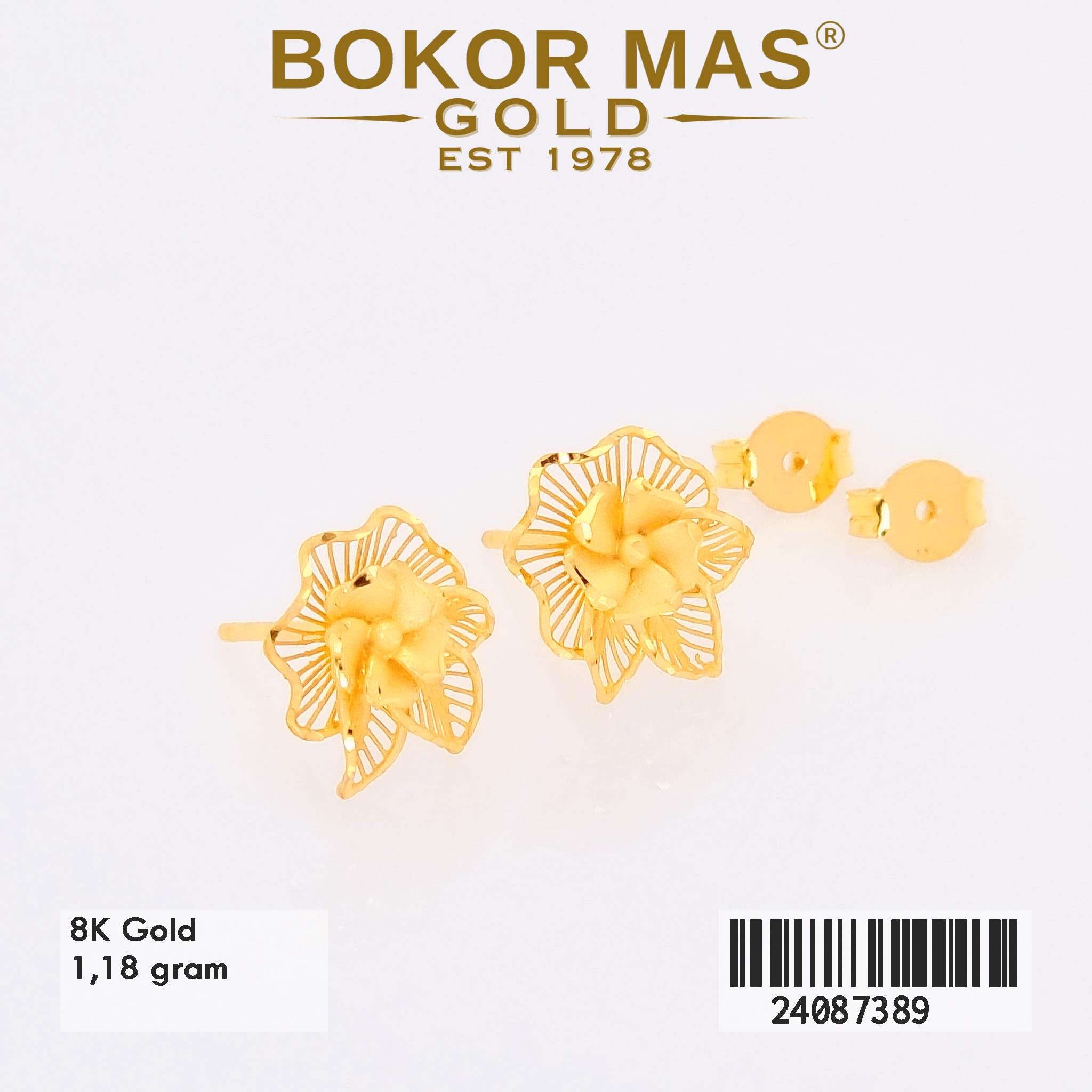 Anting Tusuk Bunga Kuning - 24087389 - 8K