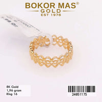Cincin Emas Variasi Tanpa Permata - 24051175 - 8K