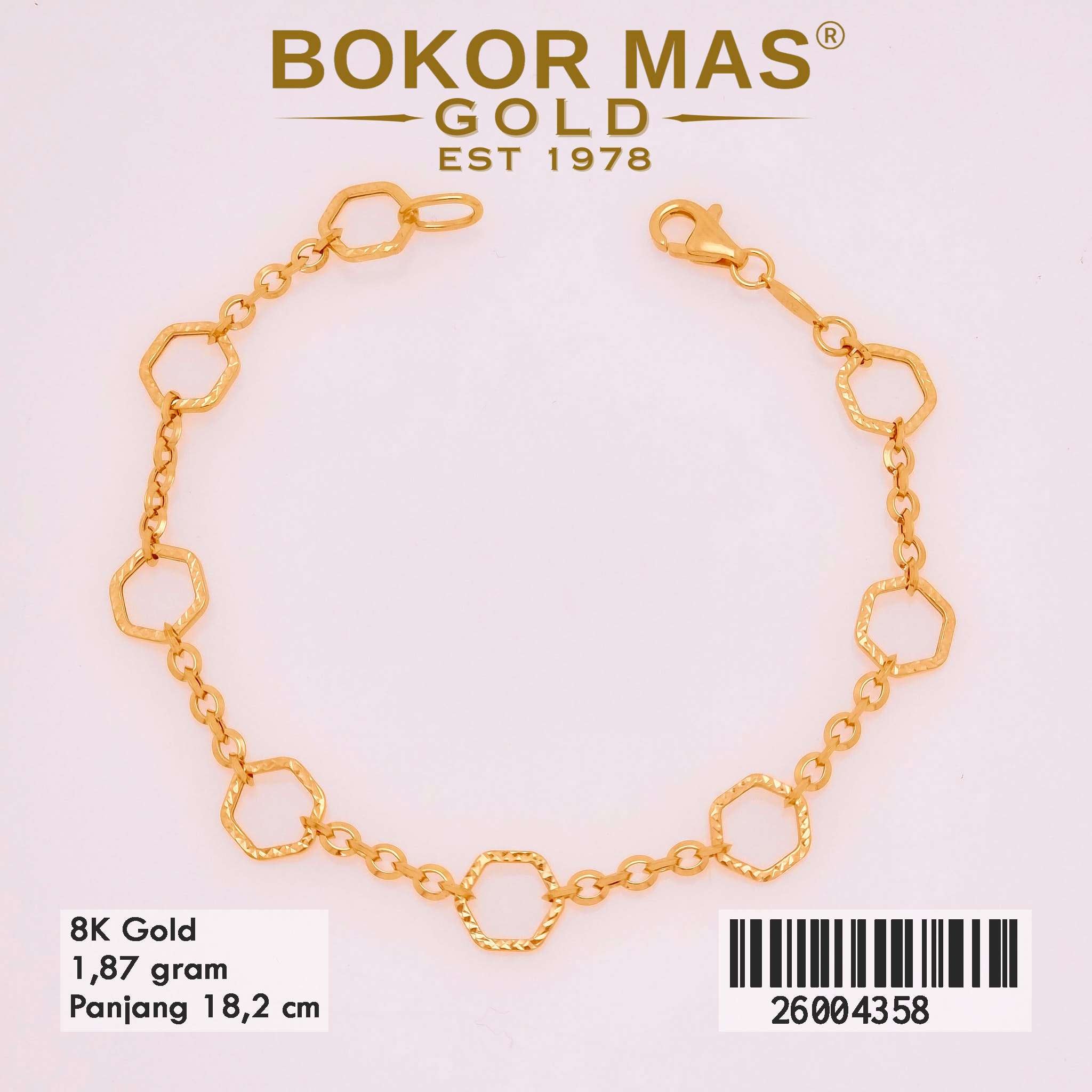  Gelang Rantai Variasi Holy -  26004358 - 8K