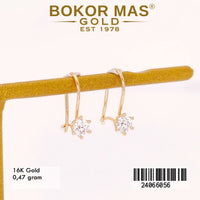 Anting Emas  Desi Variasi Permata - 24066056 - 16K