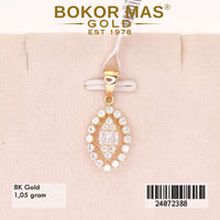 Liontin Emas Variasi Permata - 24072388 - 8K