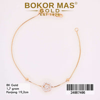 Gelang  Emas Serut Variasi Daisy - 24087406 - 8K