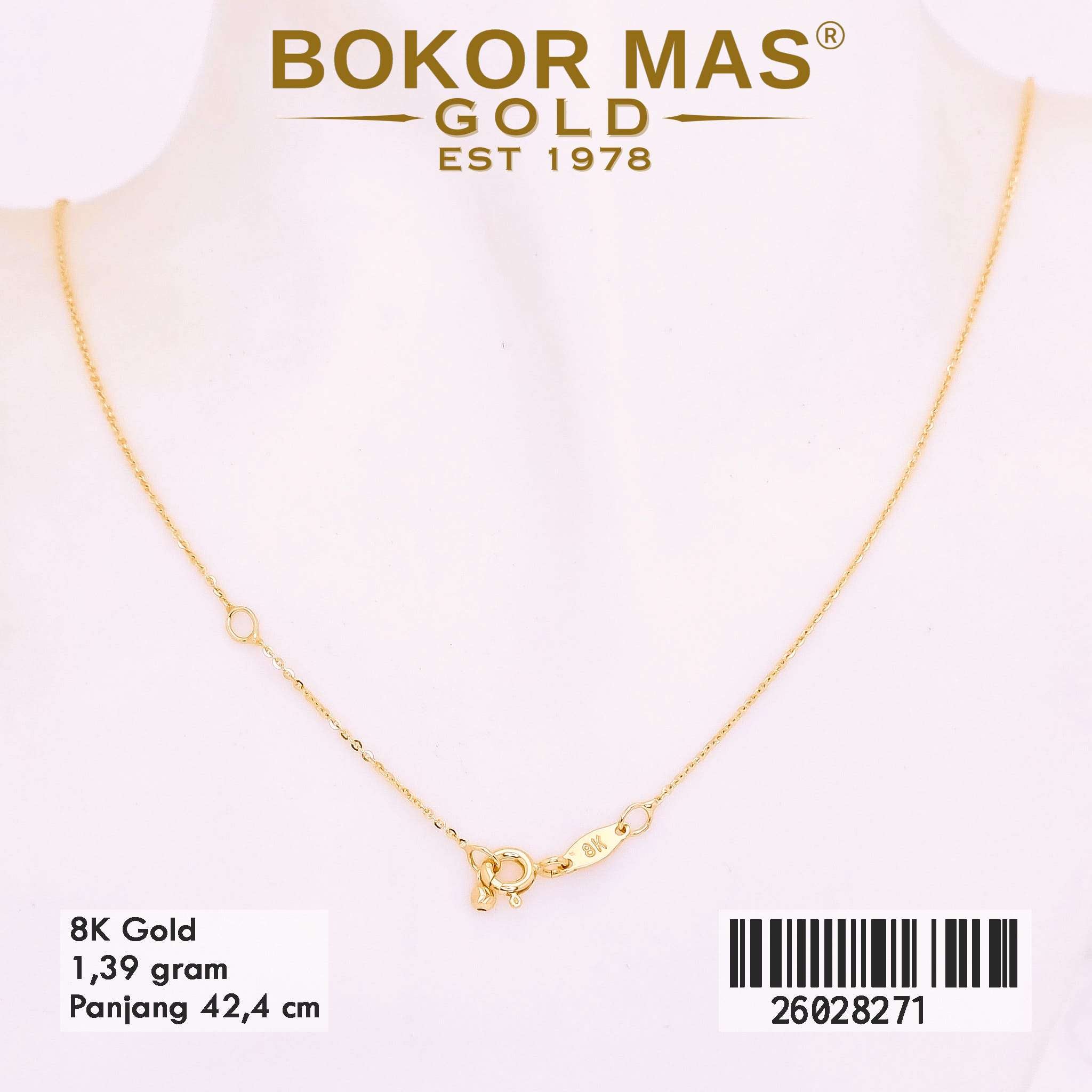 Kalung Variasi Liontin Bunga -  26028271 - 8K