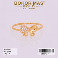 Cincin Variasi Pita Permata -  26004314 - 8K