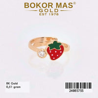 Cincin  Emas Anak Starwberry - 24085755 - 8K