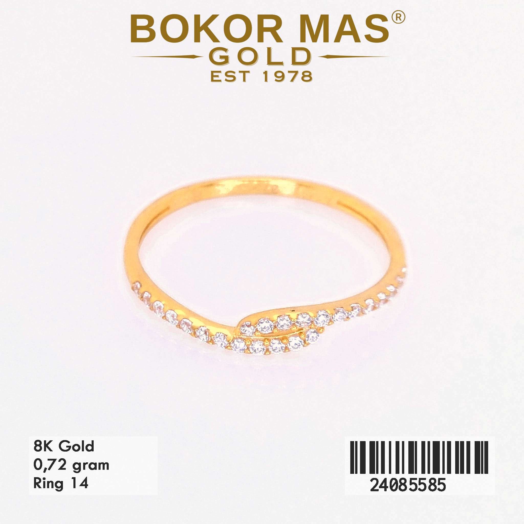 Cincin Variasi Permata - 24085585 - 8K