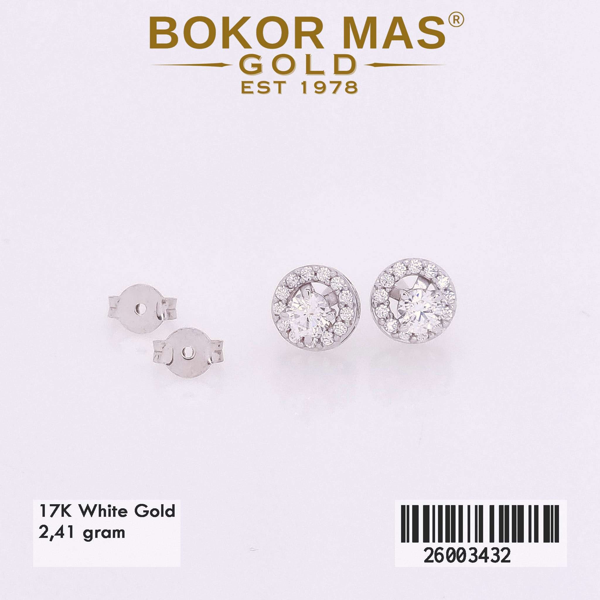 Anting Tusuk Variasi Permata - 26003432 - 17K