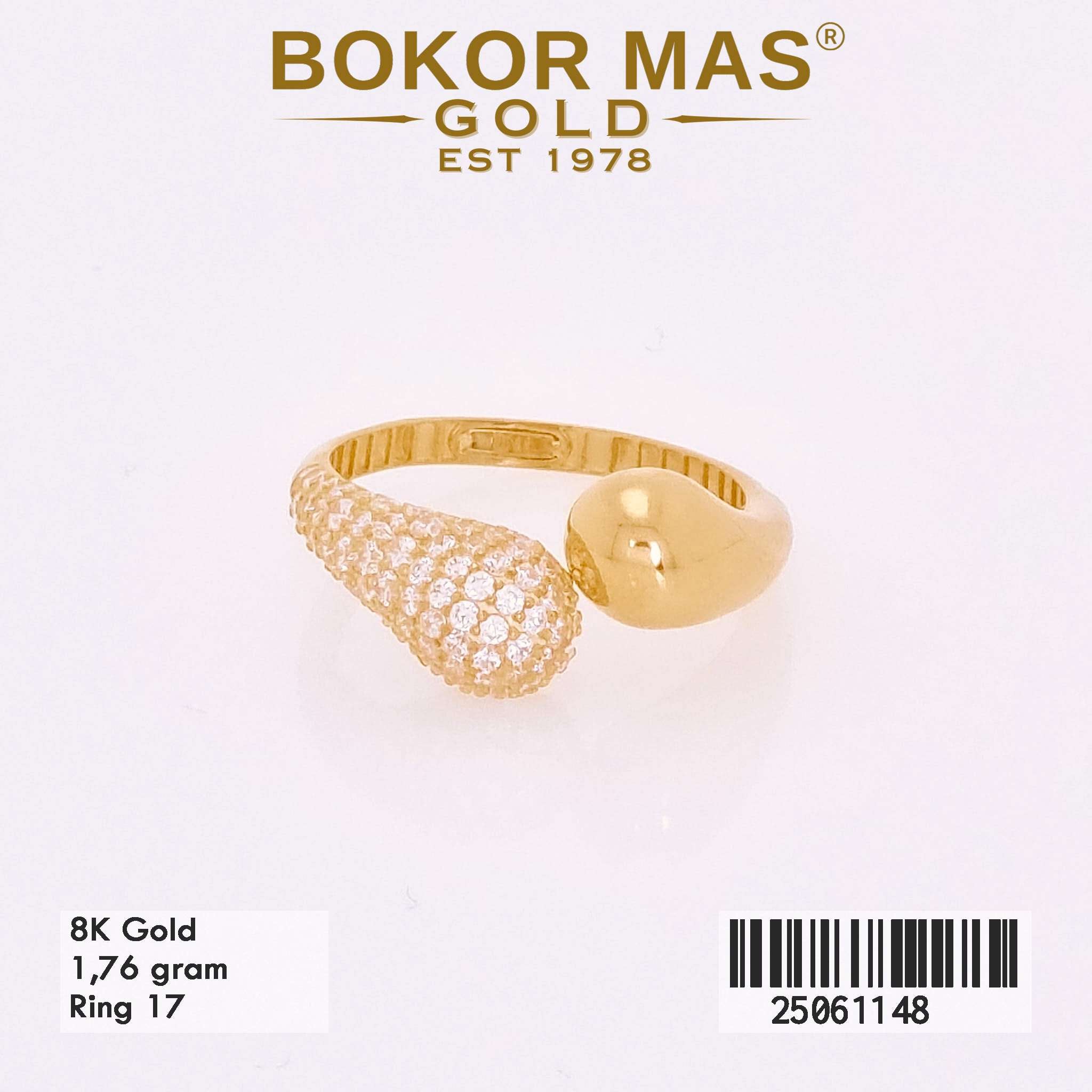 Cincin Emas Variasi Btg - 25061148 - 8K