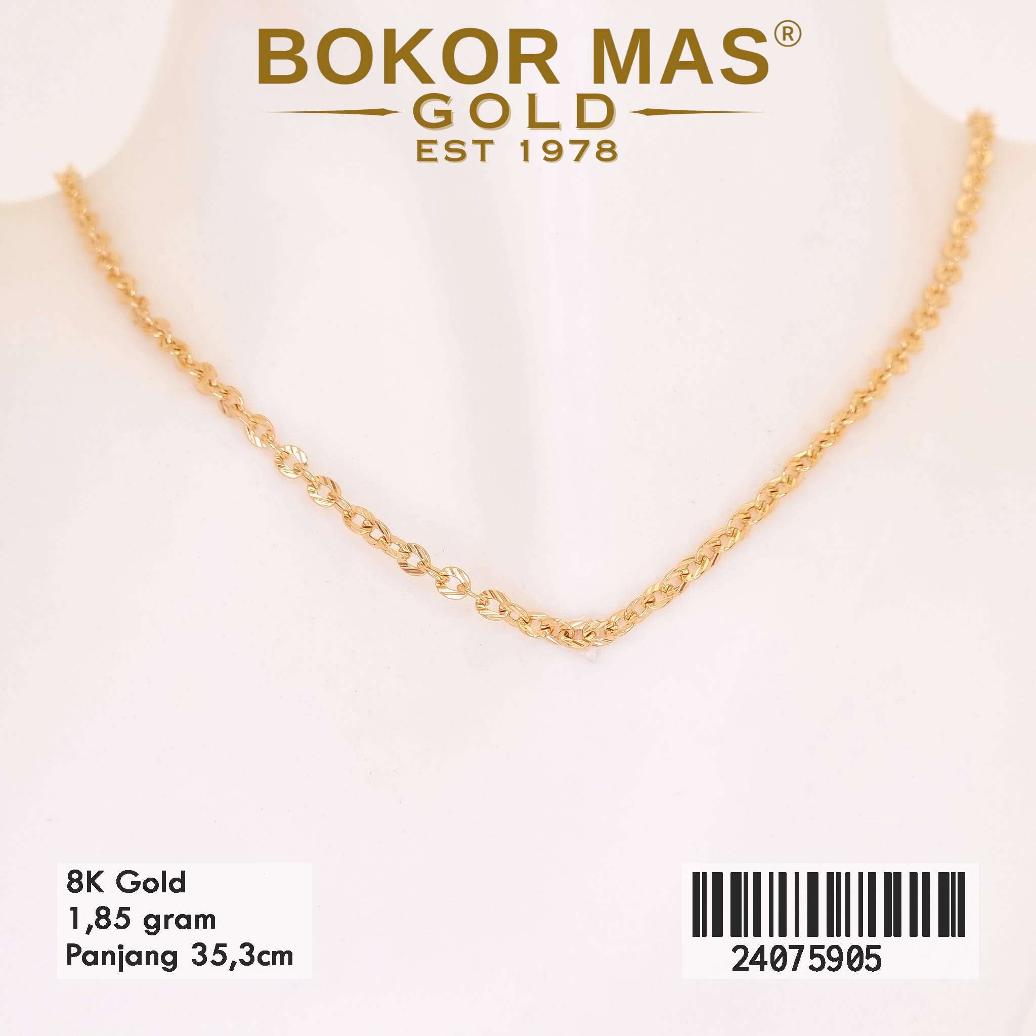 Kalung Anak Polos Variasi Tanpa Permata - 24075905 - 8K