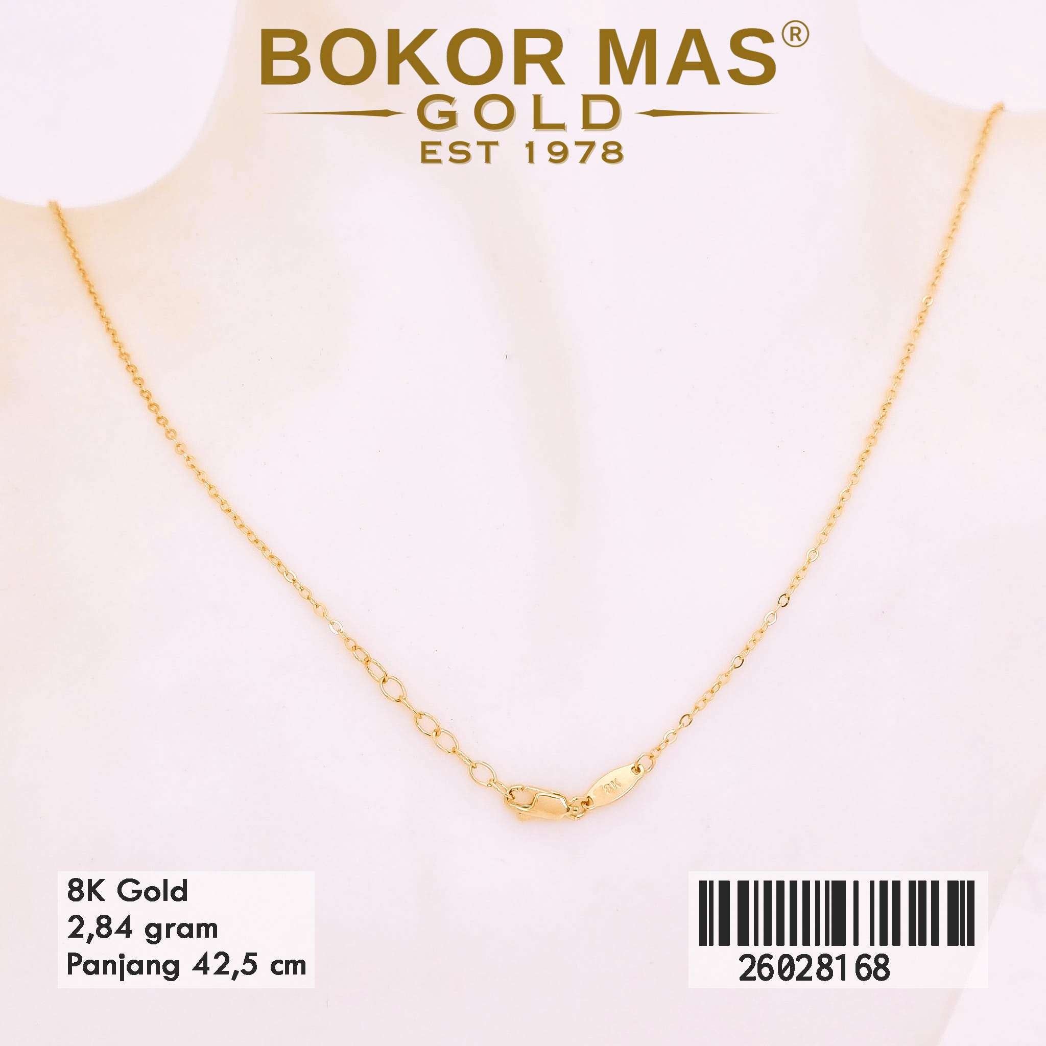 Kalung Variasi Liontin Bunga  - 26028168 - 8K