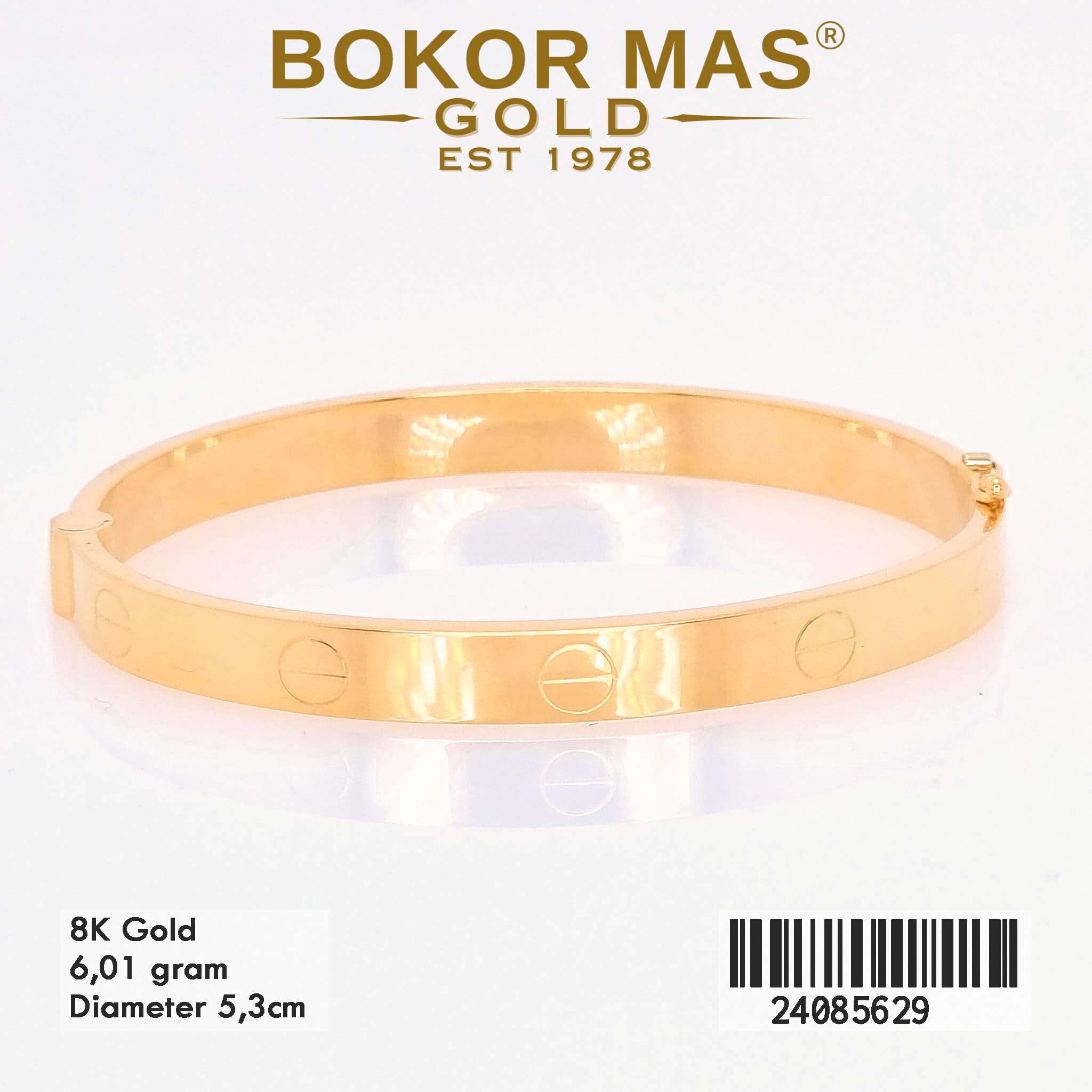 Gelang Bangkok Variasi Tanpa Mata - 24085629 - 8K