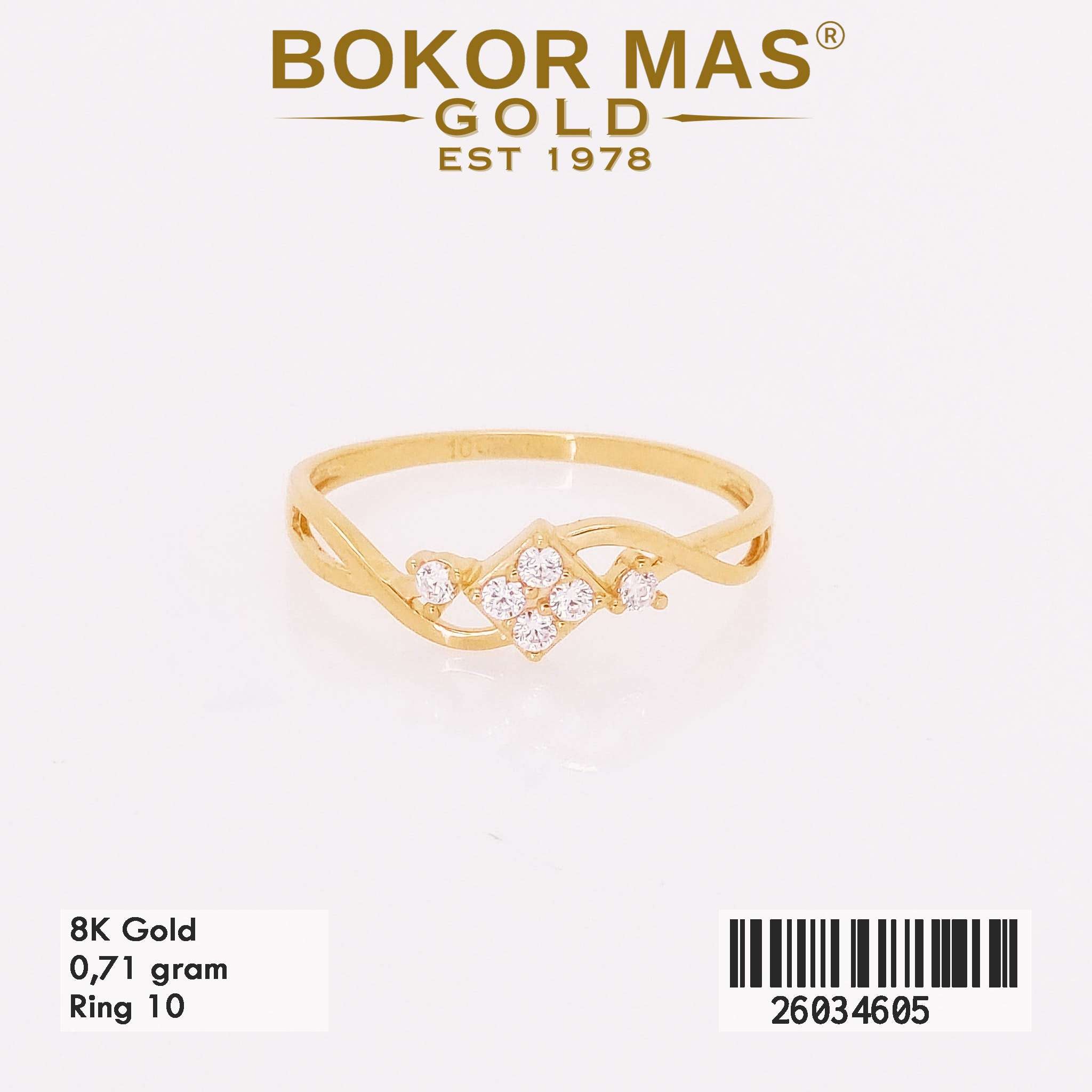  Cincin Variasi Permata - 26034605 - 8K