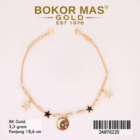 Gelang  Emas Rantai Variasi Mainan - 24076225 - 8K