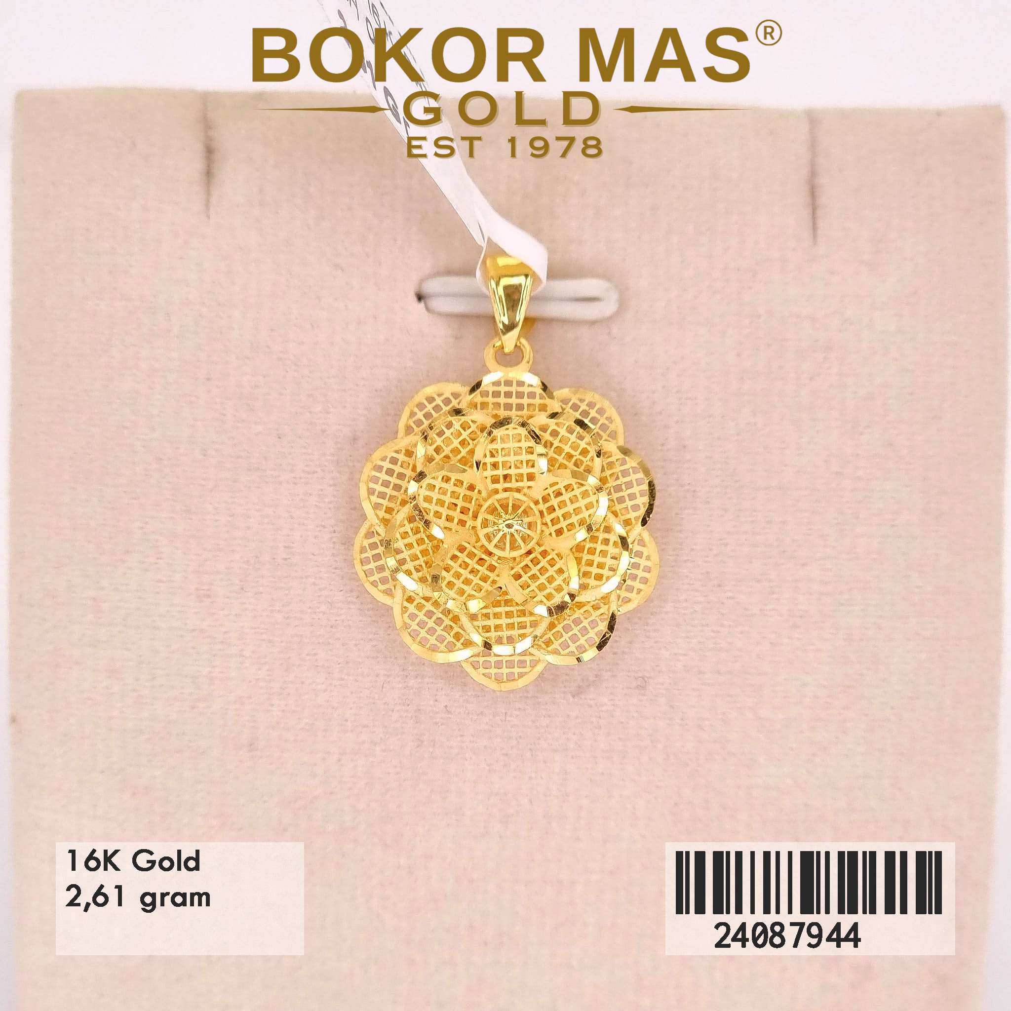 Liontin Bunga Kuning - 24087944 - 16K
