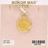 Liontin Emas  Bunga Kuning - 24087944 - 16K