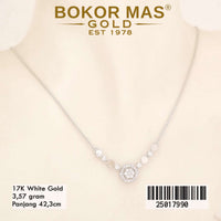 Kalung Emas  Variasi Permata - 25017990 - 17K