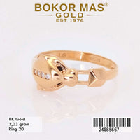 Cincin Emas  Variasi Lion Head - 24085667 - 8K