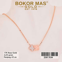 Kalung Emas Variasi Permata - 25017694 - 17K