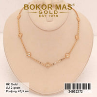 Kalung Emas Hollotifani Variasi Clover - 24062272 - 8K