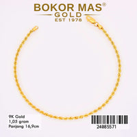 Gelang Emas  Rantai Variasi - 24085571 - 9K
