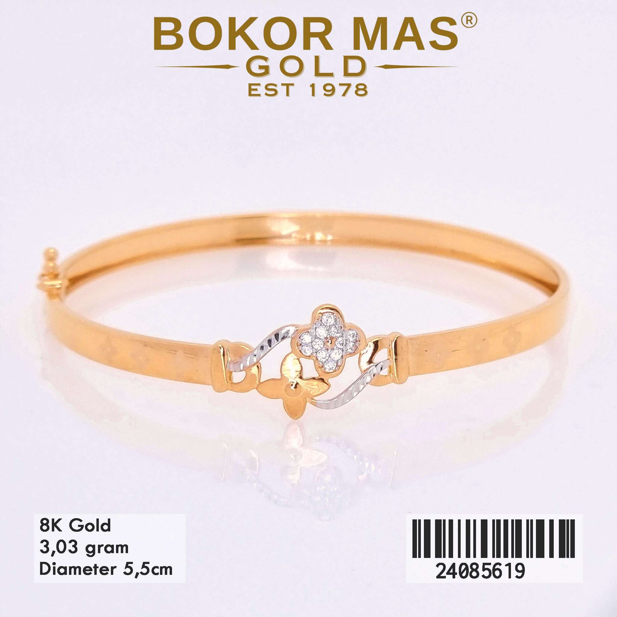Gelang Bangkok Variasi Permata Milenium - 24085619 - 8K