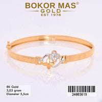 Gelang  Emas Bangkok Variasi Permata Milenium - 24085619 - 8K