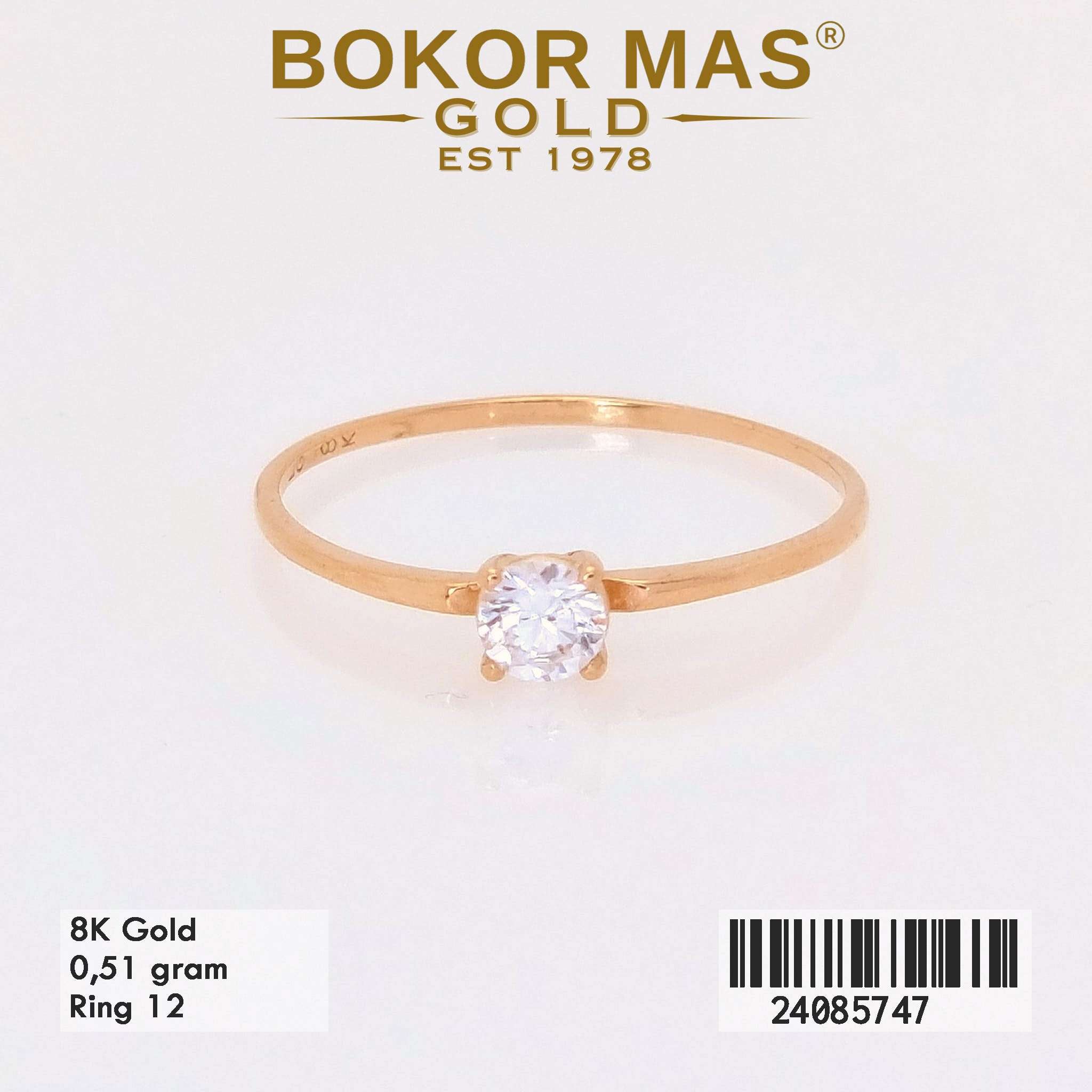 Cincin Variasi Soliter - 24085747 - 8K