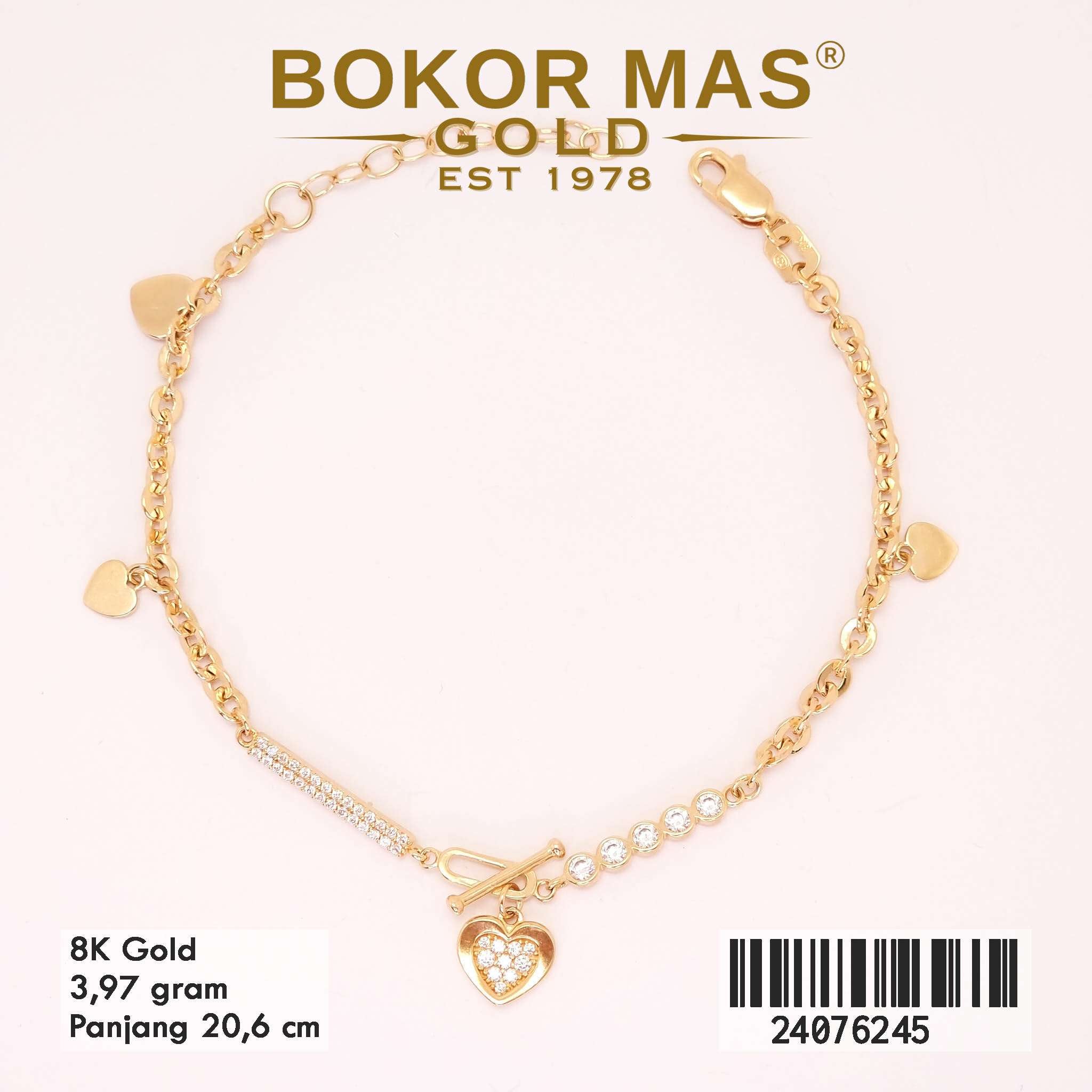 Gelang Tangan Rantai Variasi Mainan - 24076245 - 8K