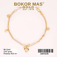 Gelang  Emas  Rantai Variasi Mainan - 24076245 - 8K