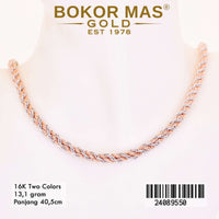 Kalung  Emas Variasi Model Millenium - 24089550 - 16K