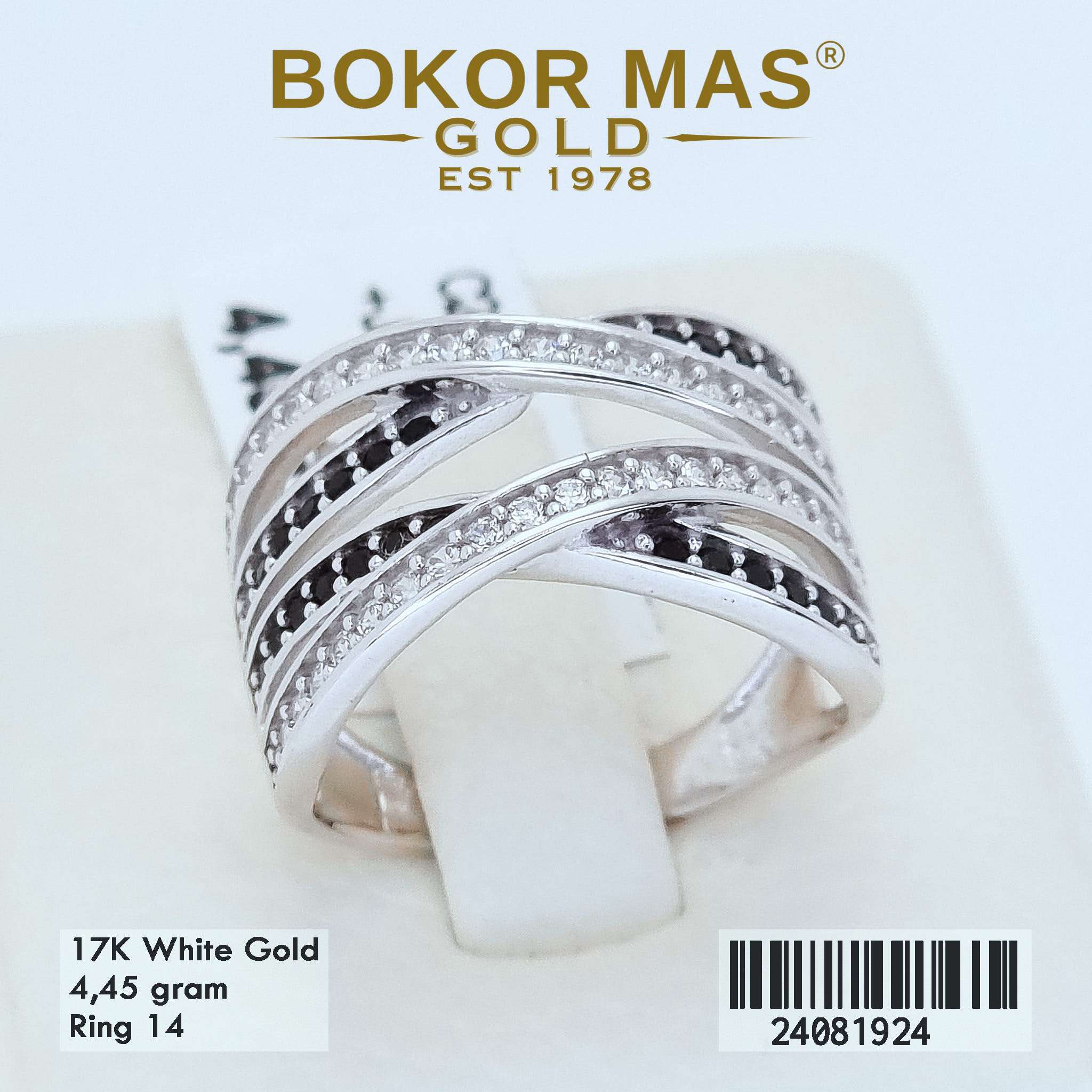 Cincin Variasi Permata - 24081924 - 17K
