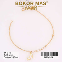 Gelang Emas Rantai Polos Variasi Mainan - 24064329 - 8K