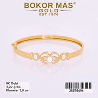 Gelang Kaku Anak Variasi Permata - 25076494 - 8K