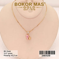 Kalung Emas Siyem Variasi Cooky Bola - 24054260 - 8K