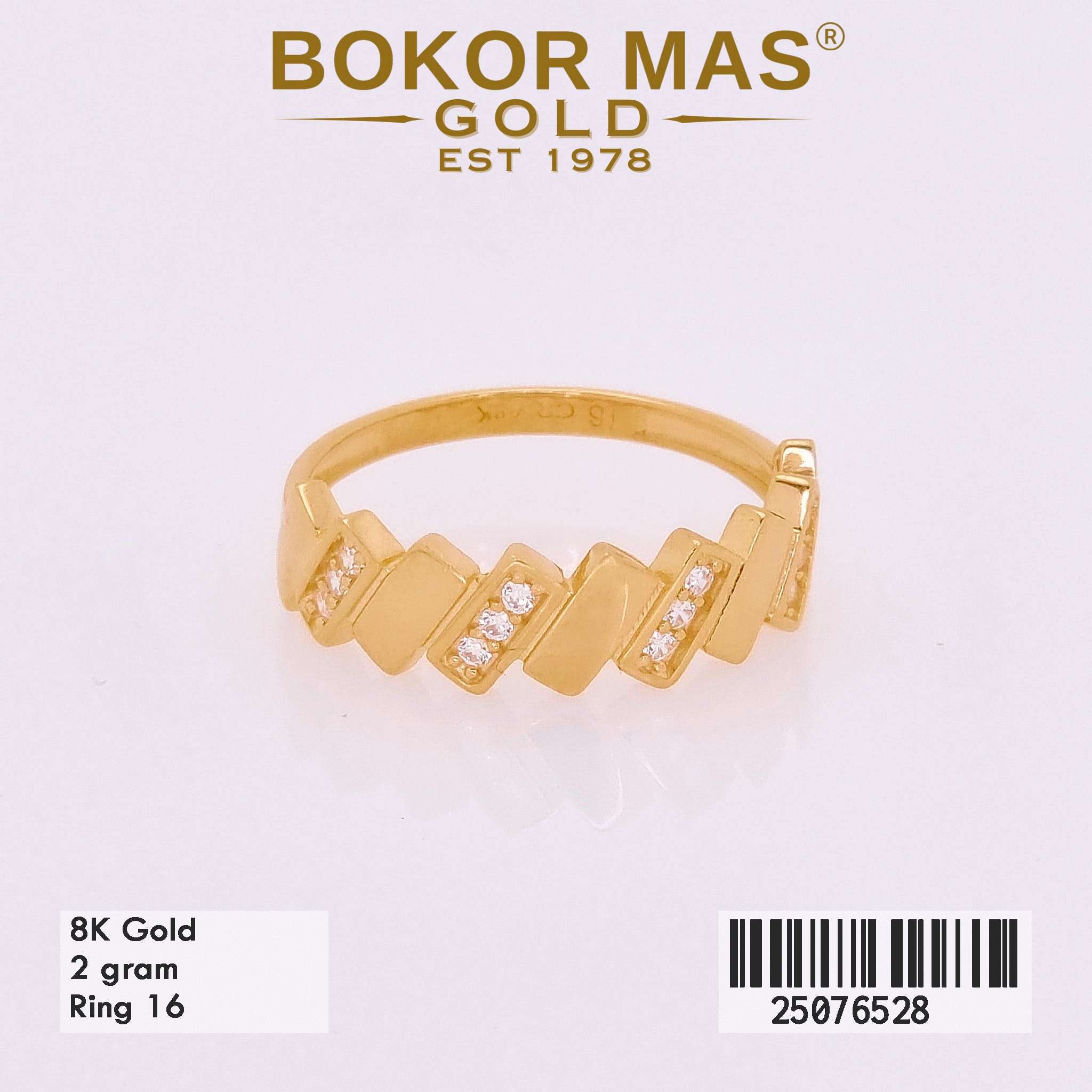 Cincin Variasi Permata - 25076528 - 8K