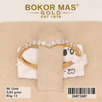 Cincin Emas Variasi Aurel - 24072407 - 8K