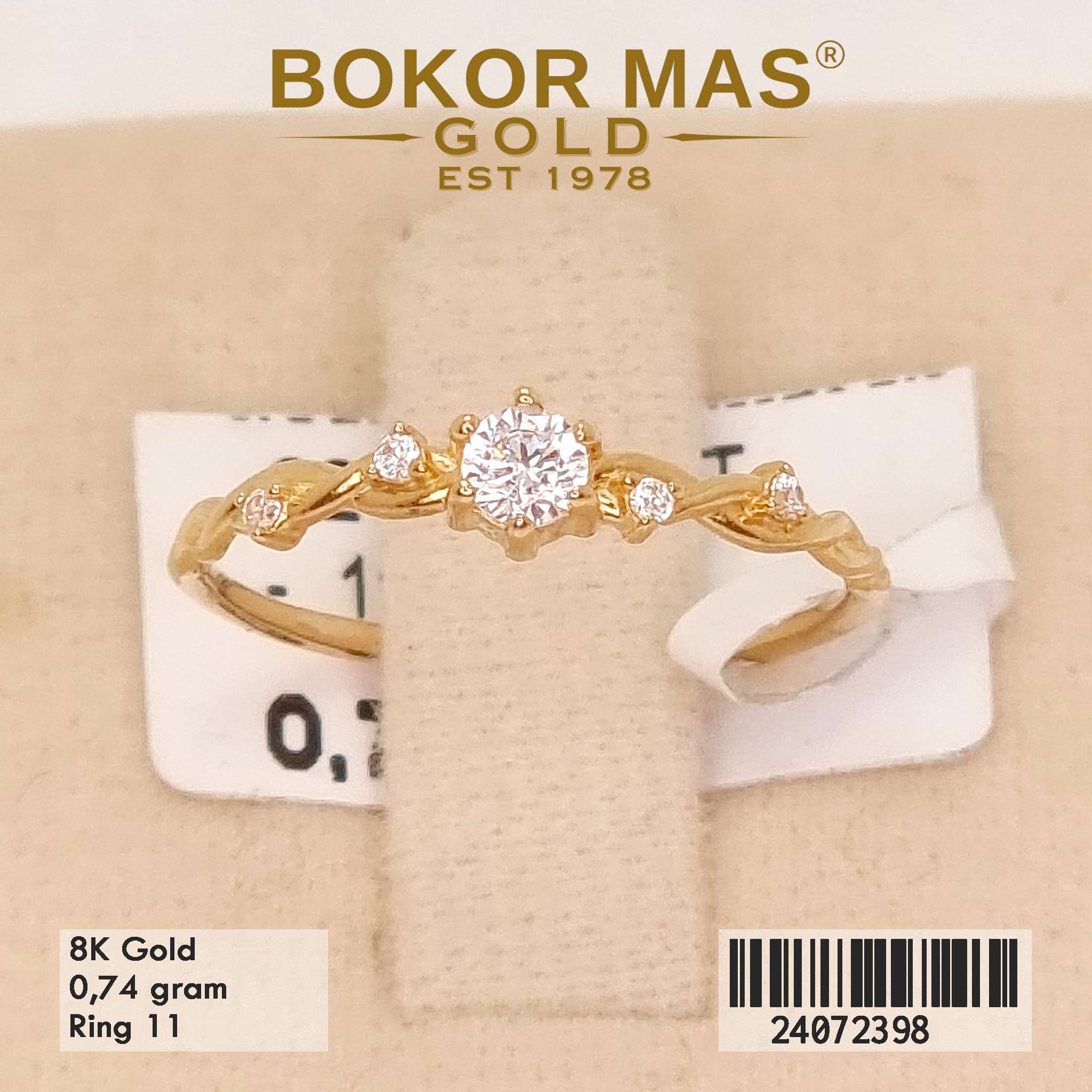 Cincin Variasi Soliter - 24072398 - 8K