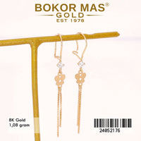 Anting Emas Desi Gantung Variasi Juntai - 24052176 - 8K