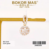 Liontin Emas Variasi Permata - 24085696 - 8K